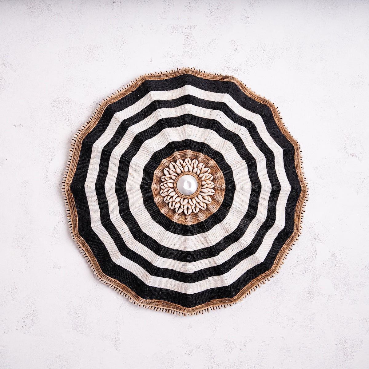 Cameroon beaded shield wall hanging Cameroon Beaded Shield-Wall-hangings, ethically-made, eclectic interiors, artisan-made, hand made decor