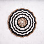 Cameroon beaded shield wall hanging Cameroon Beaded Shield-Wall-hangings, ethically-made, eclectic interiors, artisan-made, hand made decor