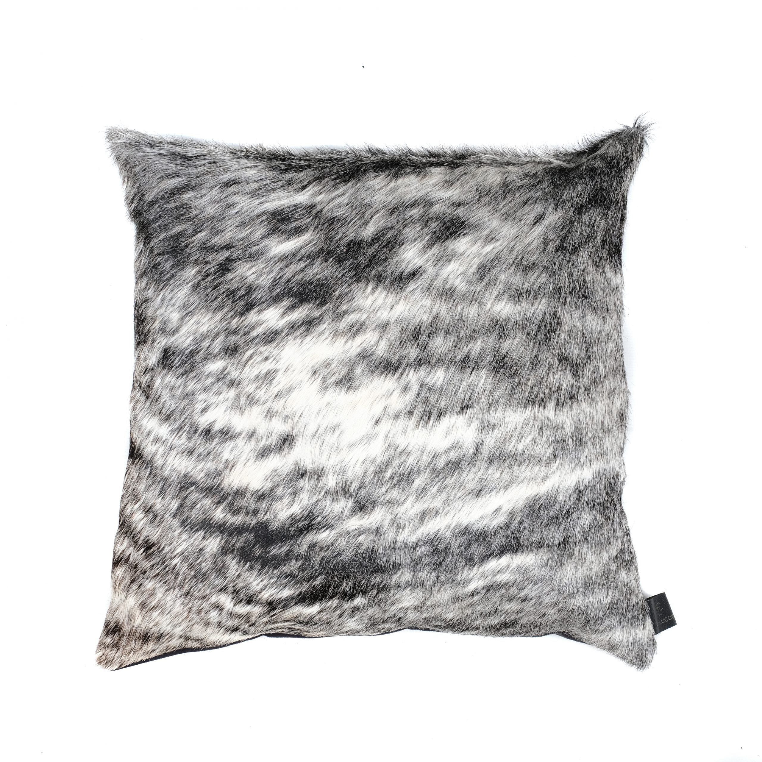 Grey Cowhide Cushions