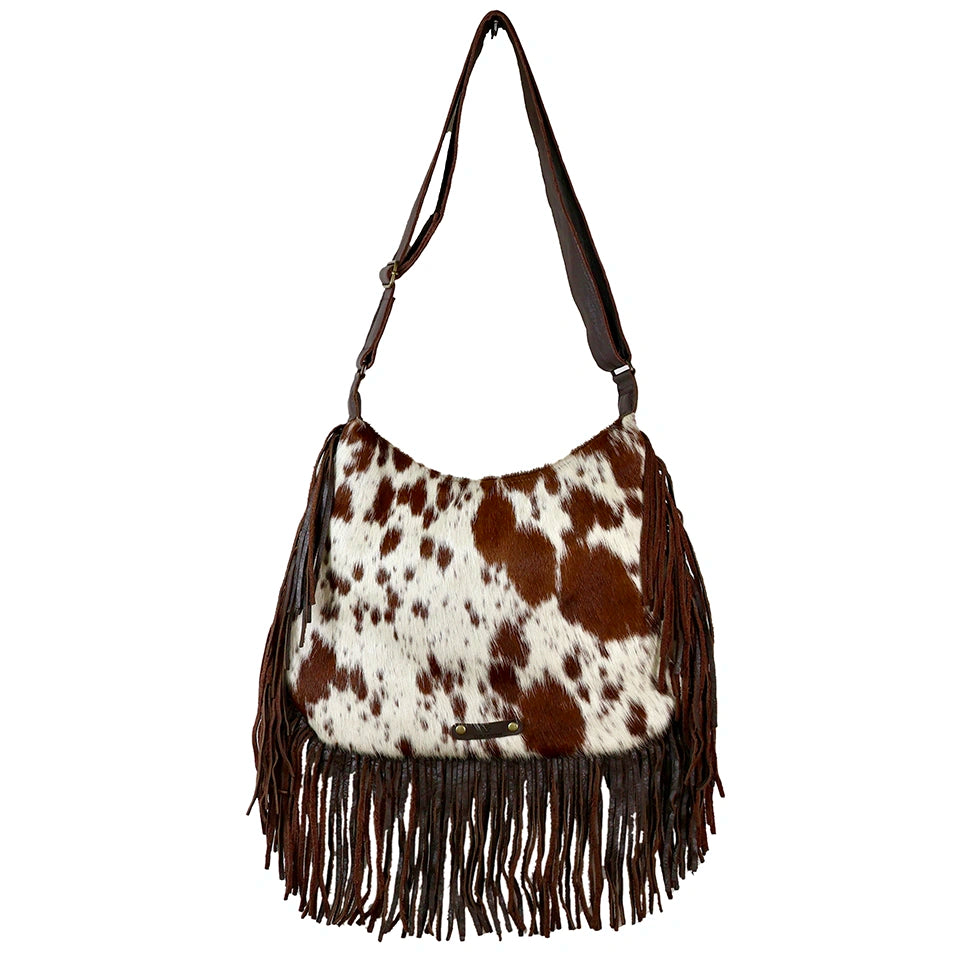 Cowhide Fringe Bag