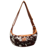 Cowhide Sling Cross-body Bag