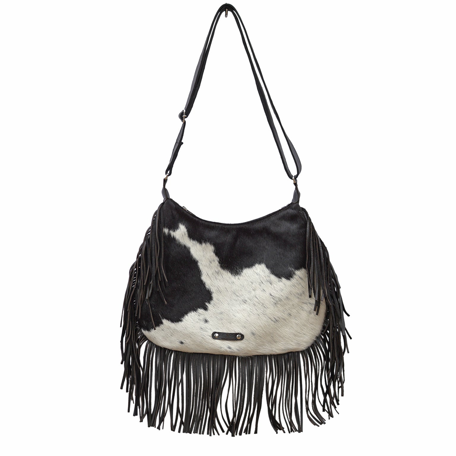 Cowhide Fringe Bag