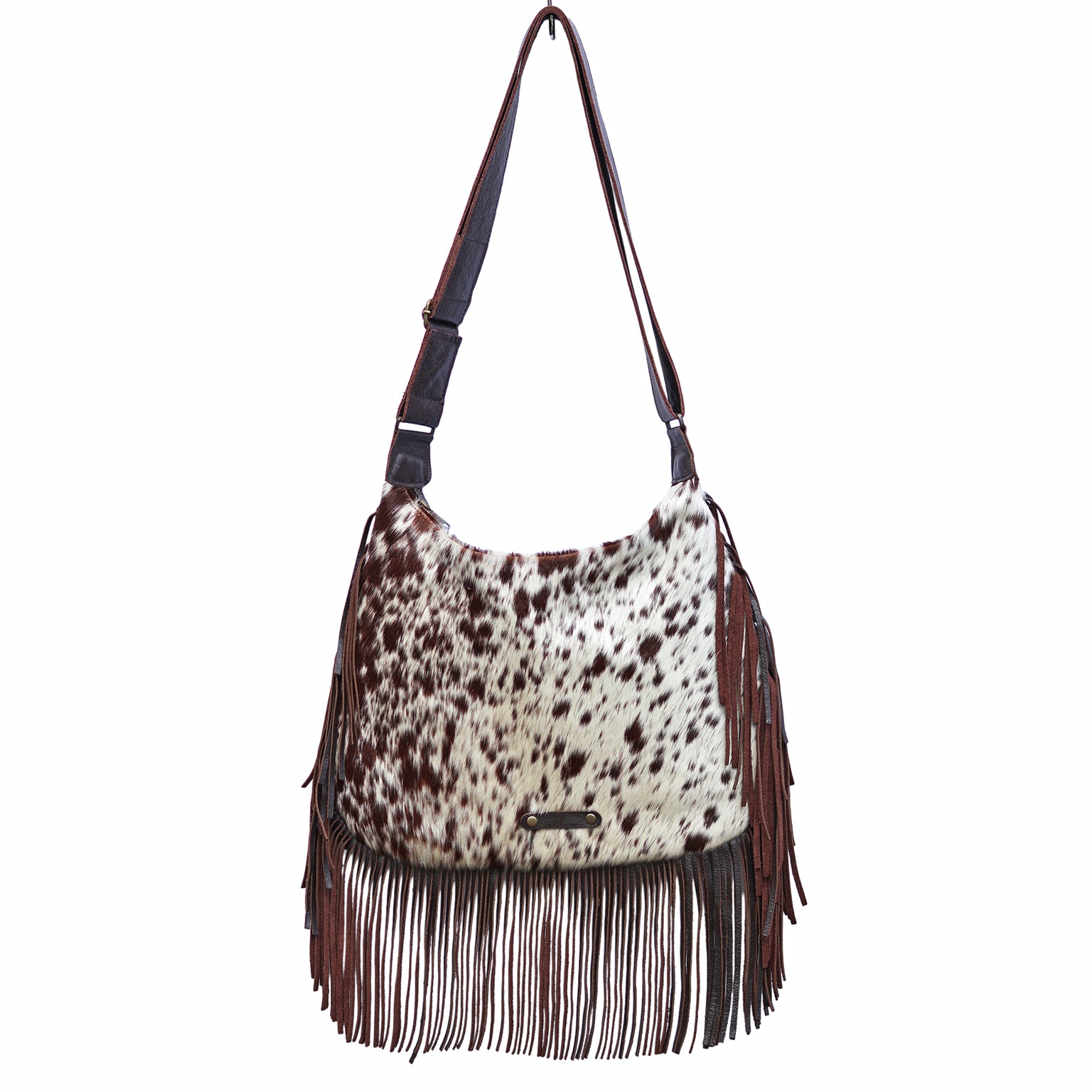 Cowhide Fringe Bag