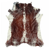 Brown and White Cowhide Rugs