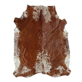 Brown and White Cowhide Rugs