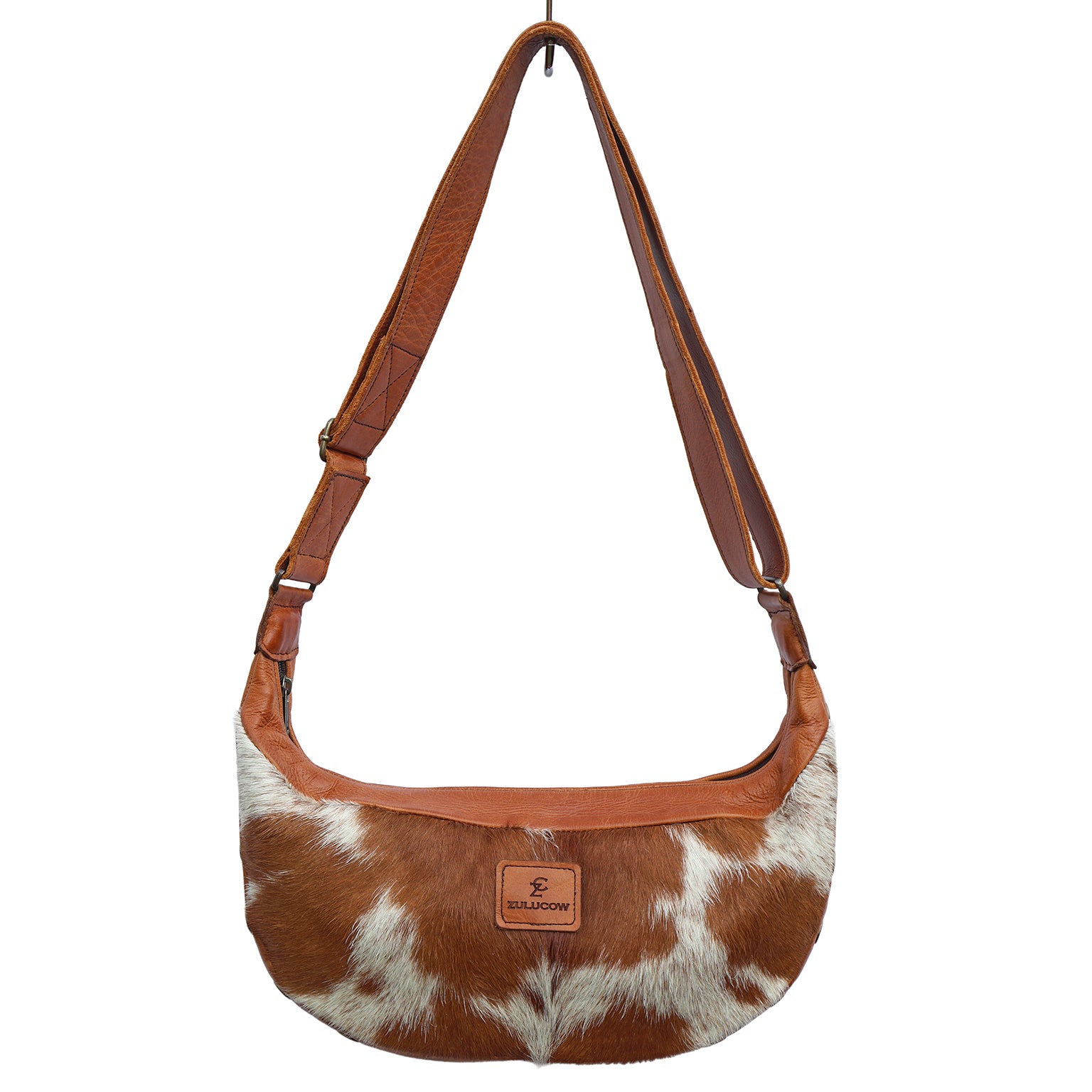 Cowhide Sling Cross-body Bag