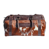 Cowhide Weekend Travel Bag
