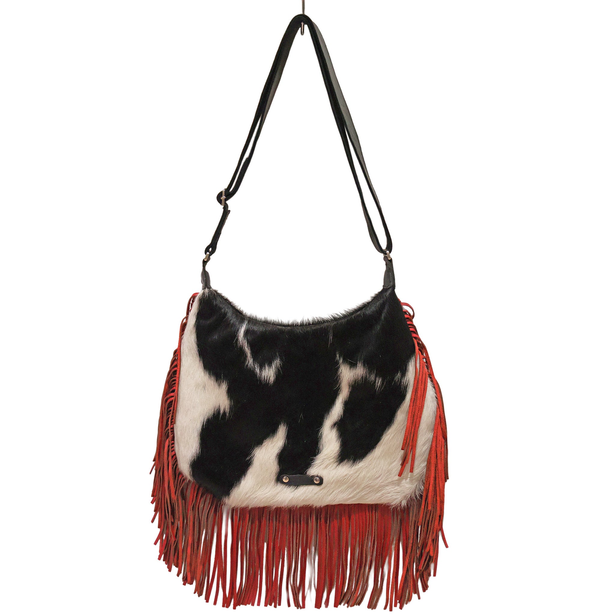 Cowhide Fringe Bag