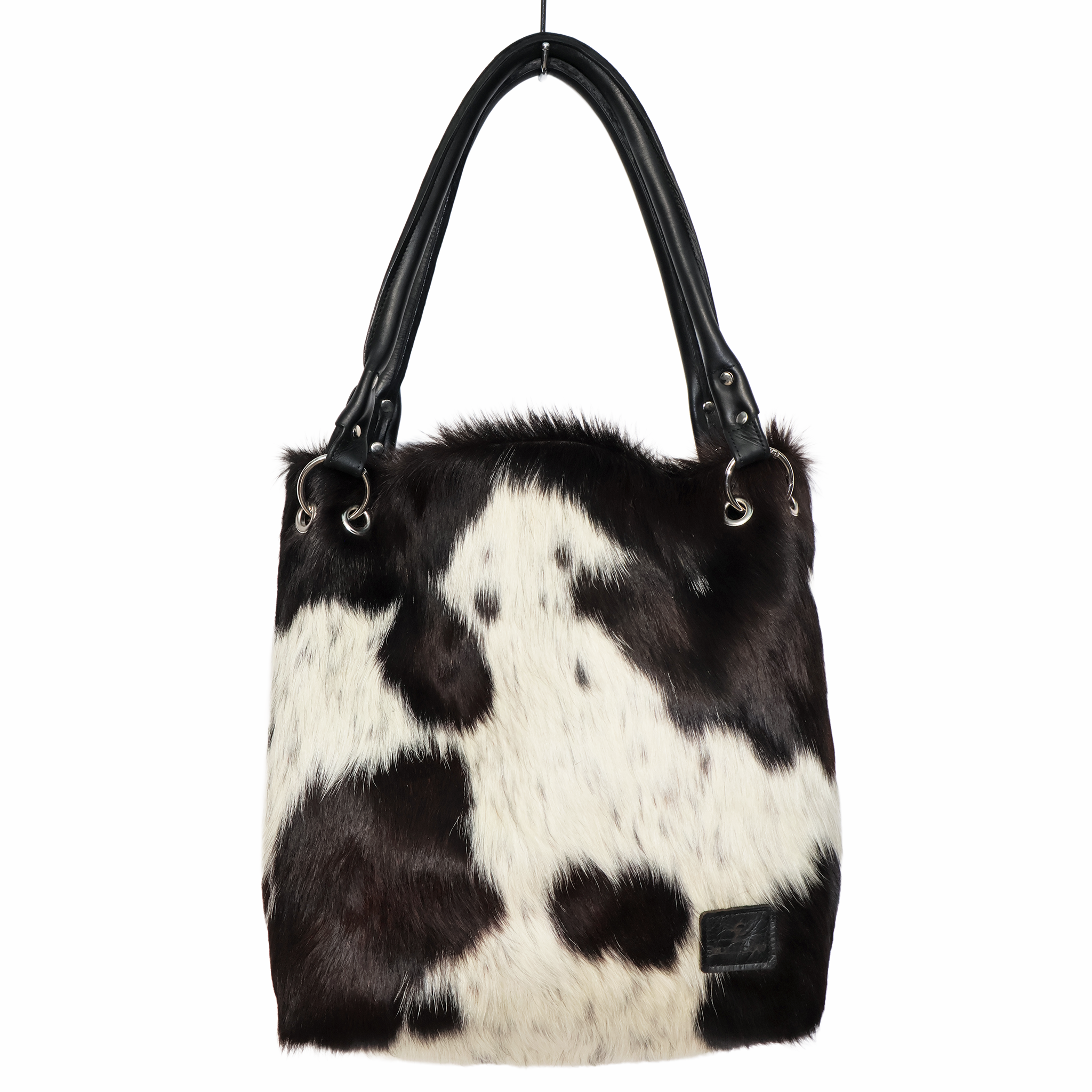 Cowhide Slouch Shoulder Bag