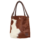 Cowhide Slouch Shoulder Bag