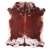 Brown and White Cowhide Rugs