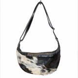 Cowhide Sling Cross-body Bag