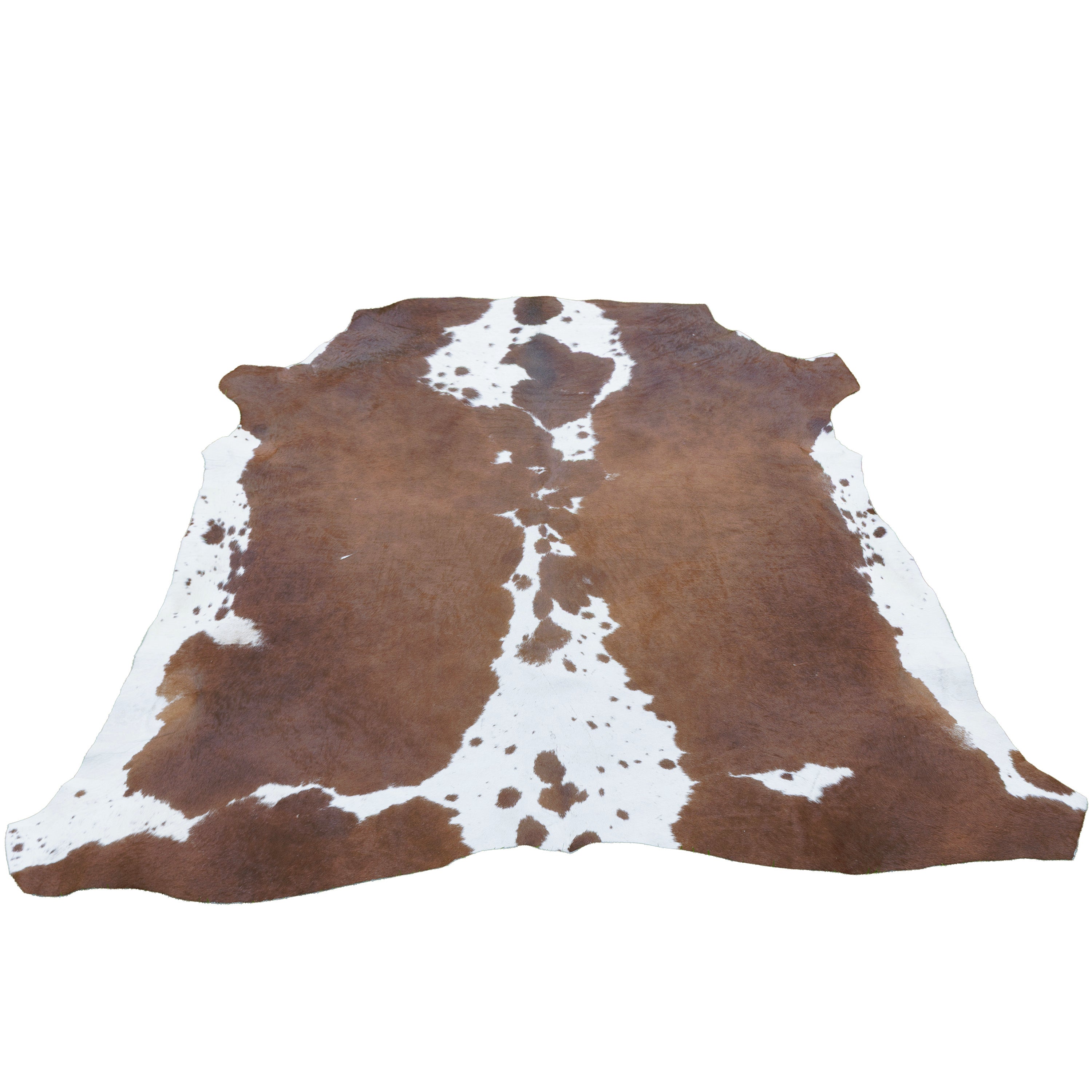 Brown and White Cowhide Rugs