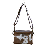Cowhide Clutch Bag
