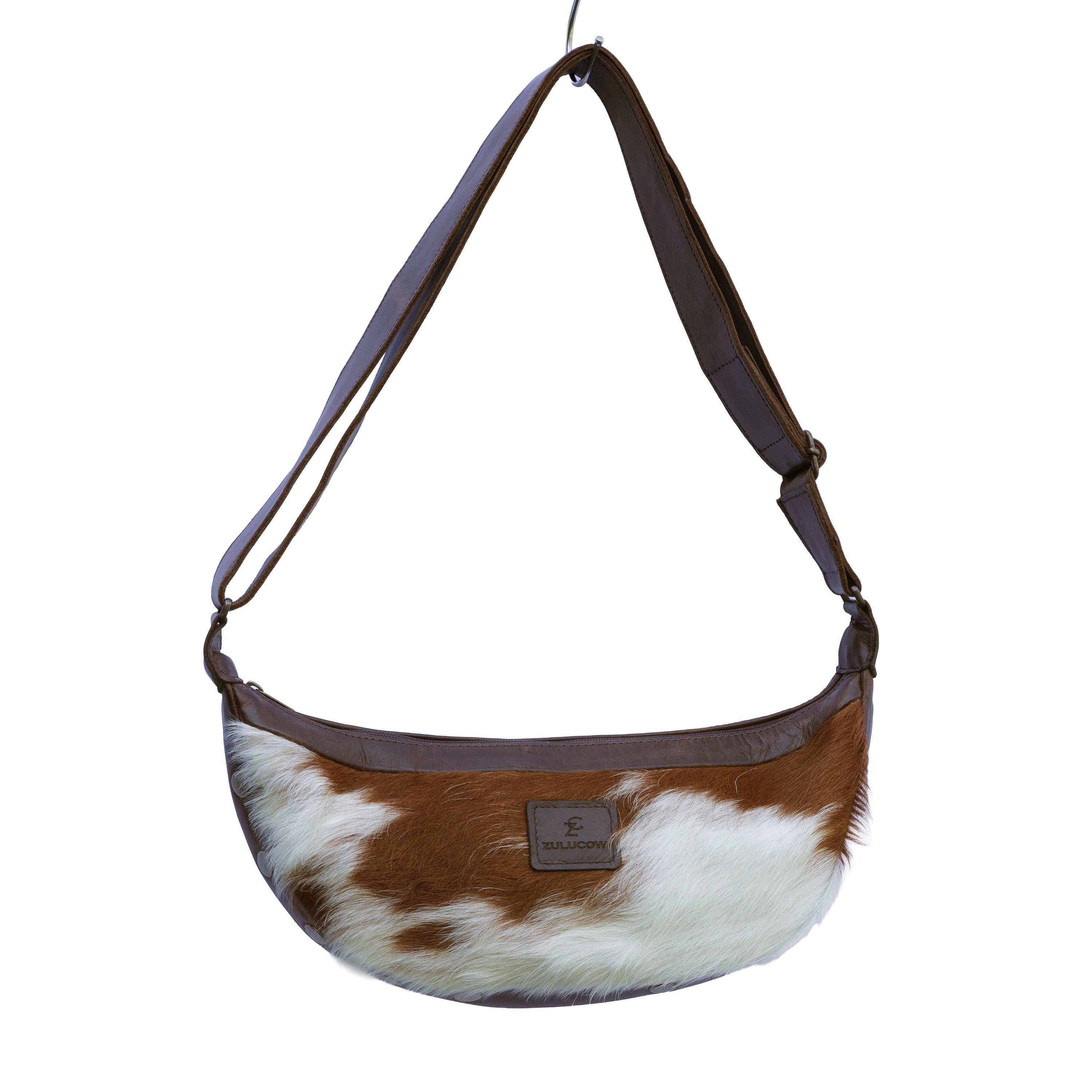 Cowhide Sling Cross-body Bag