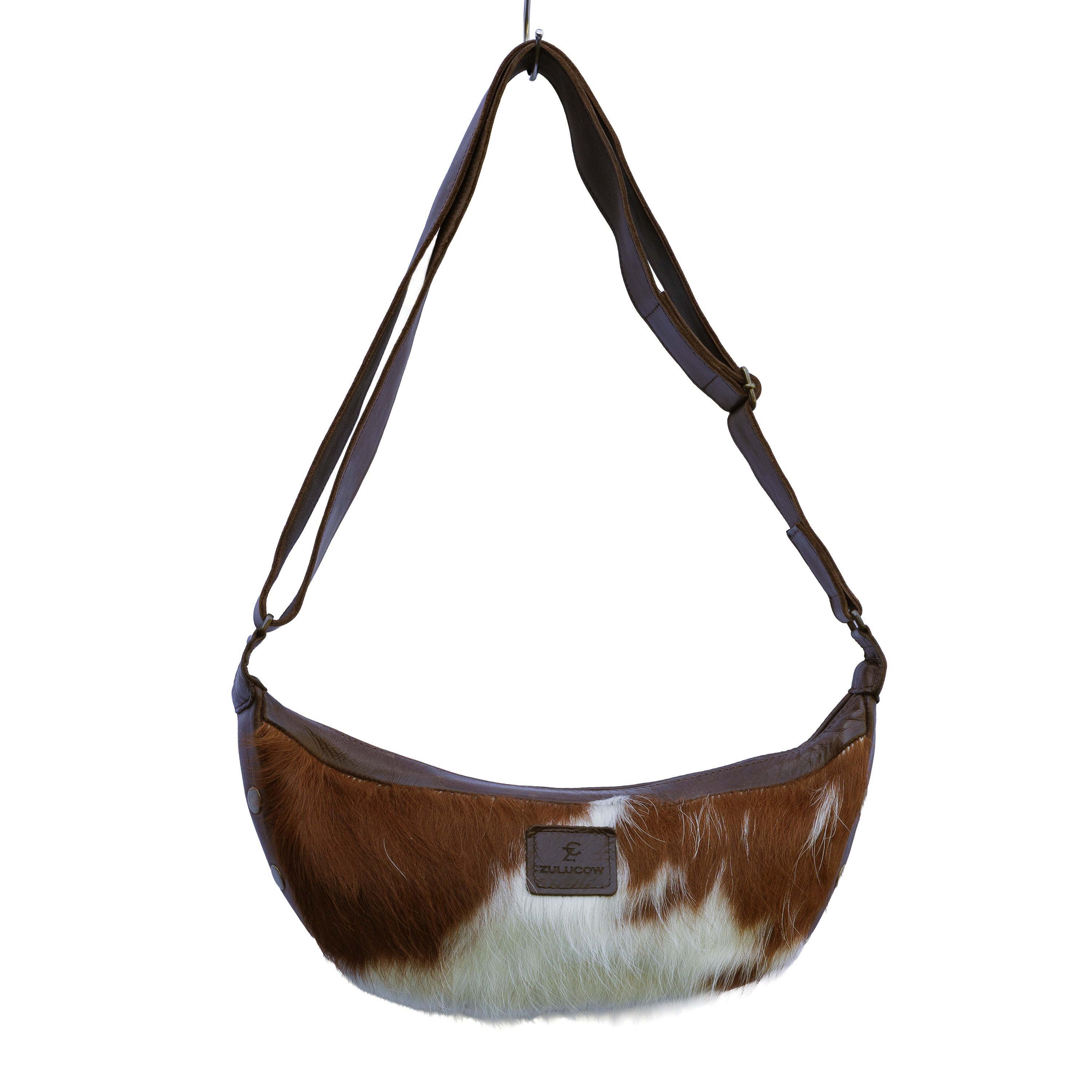 Cowhide Sling Cross-body Bag