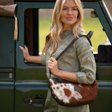 Cowhide Fringe Bag