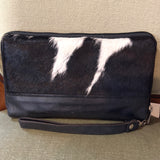 Cowhide Travel Wallet/Clutch