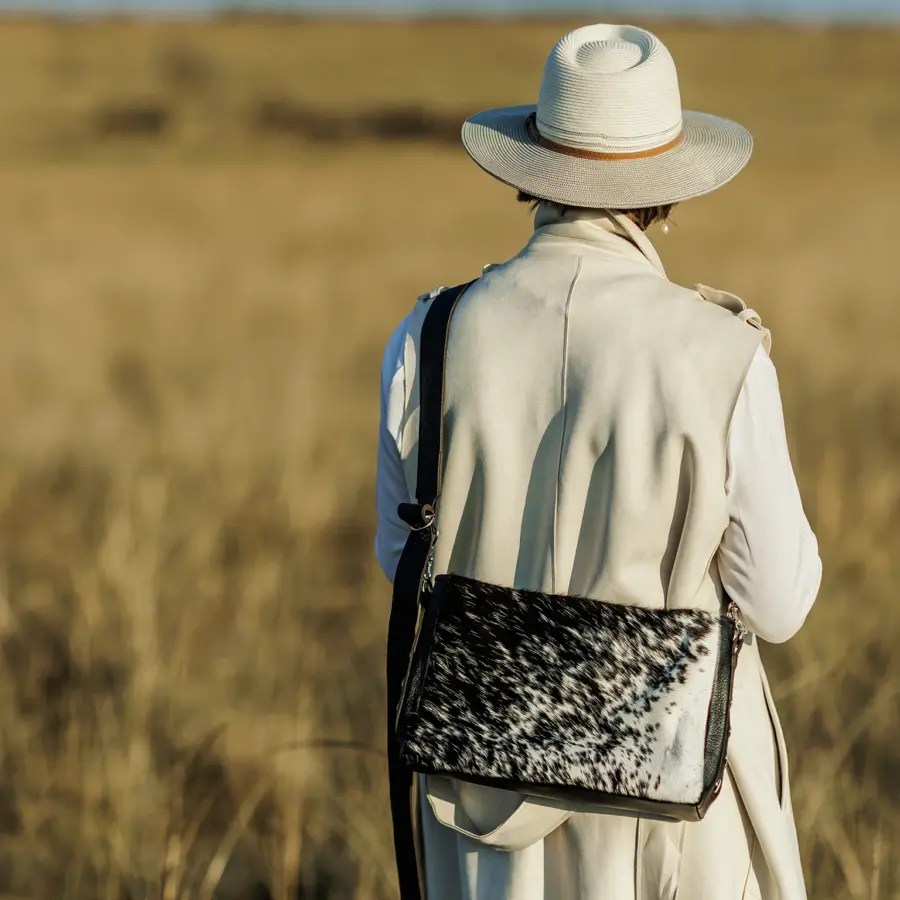 Alternative view of Cowhide Cross Body Bag
