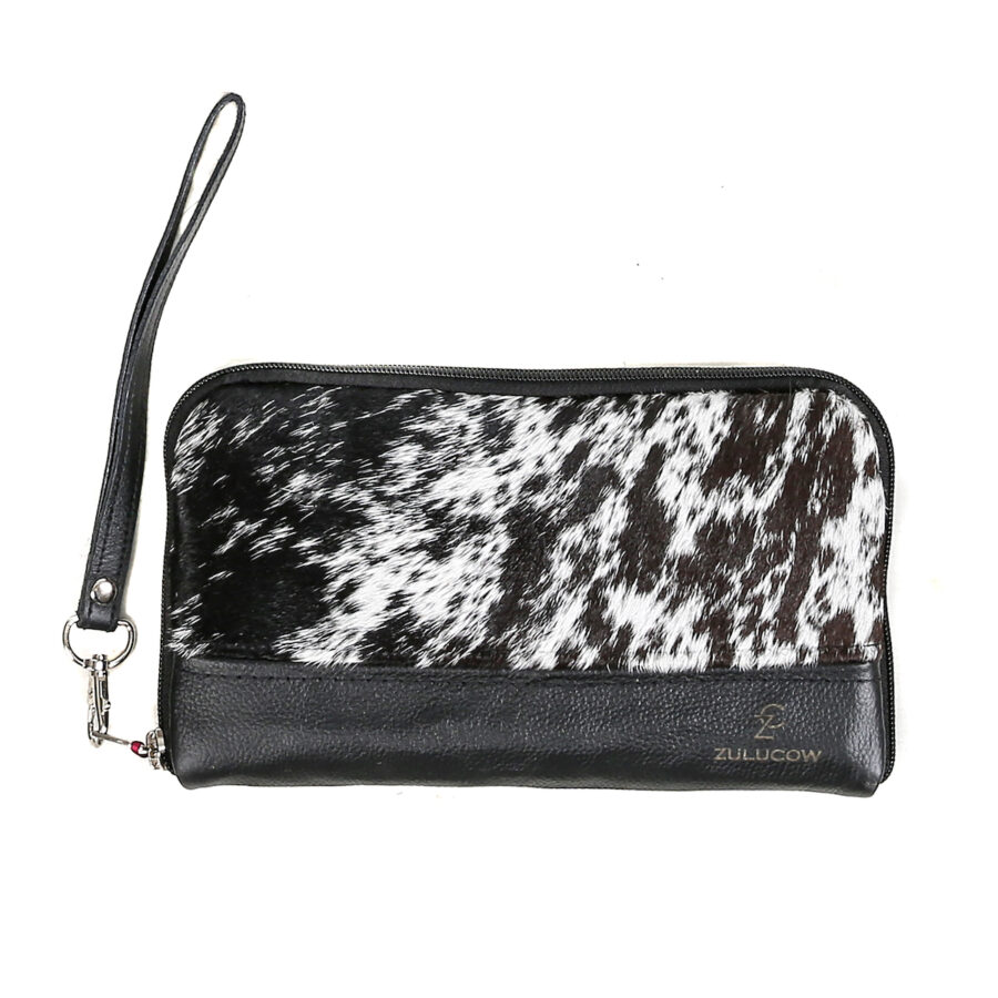 cowhide purse, wallet, travel wallet, clutch, leather purse, cowhide clutch, sustainable fashion, slow fashion, sustainable, handmade purse, artisan-made, ethically made, christmas gifts for her