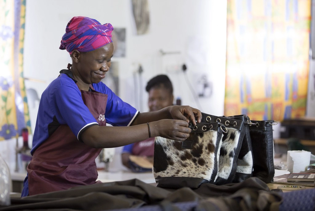Fairtrade fortnight, ethically made, slow fashion, cowhide, handmade, artisanmade, socialimpact, sustainablefashion