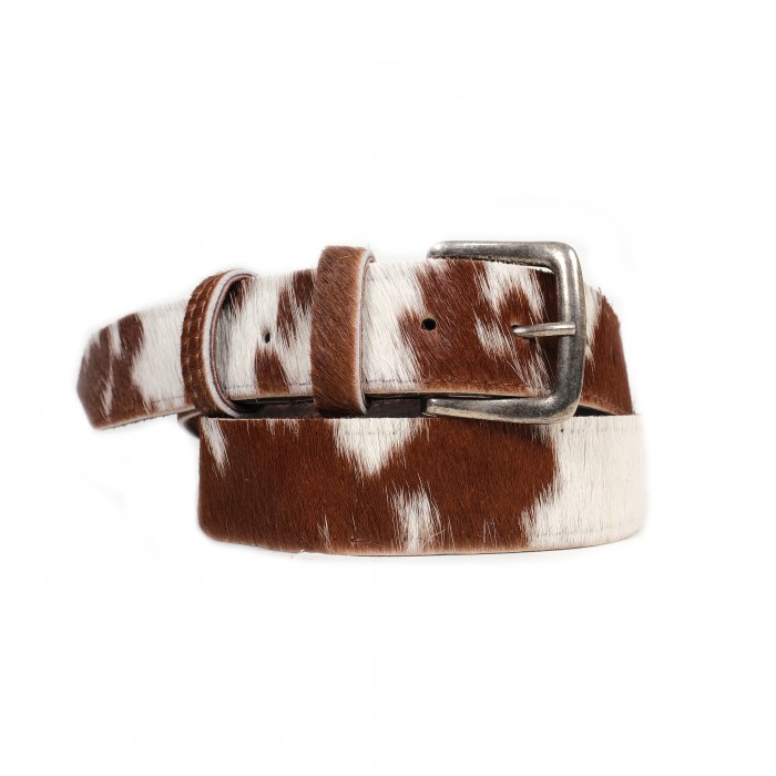 Designer Cowhide Belts | Zulucow