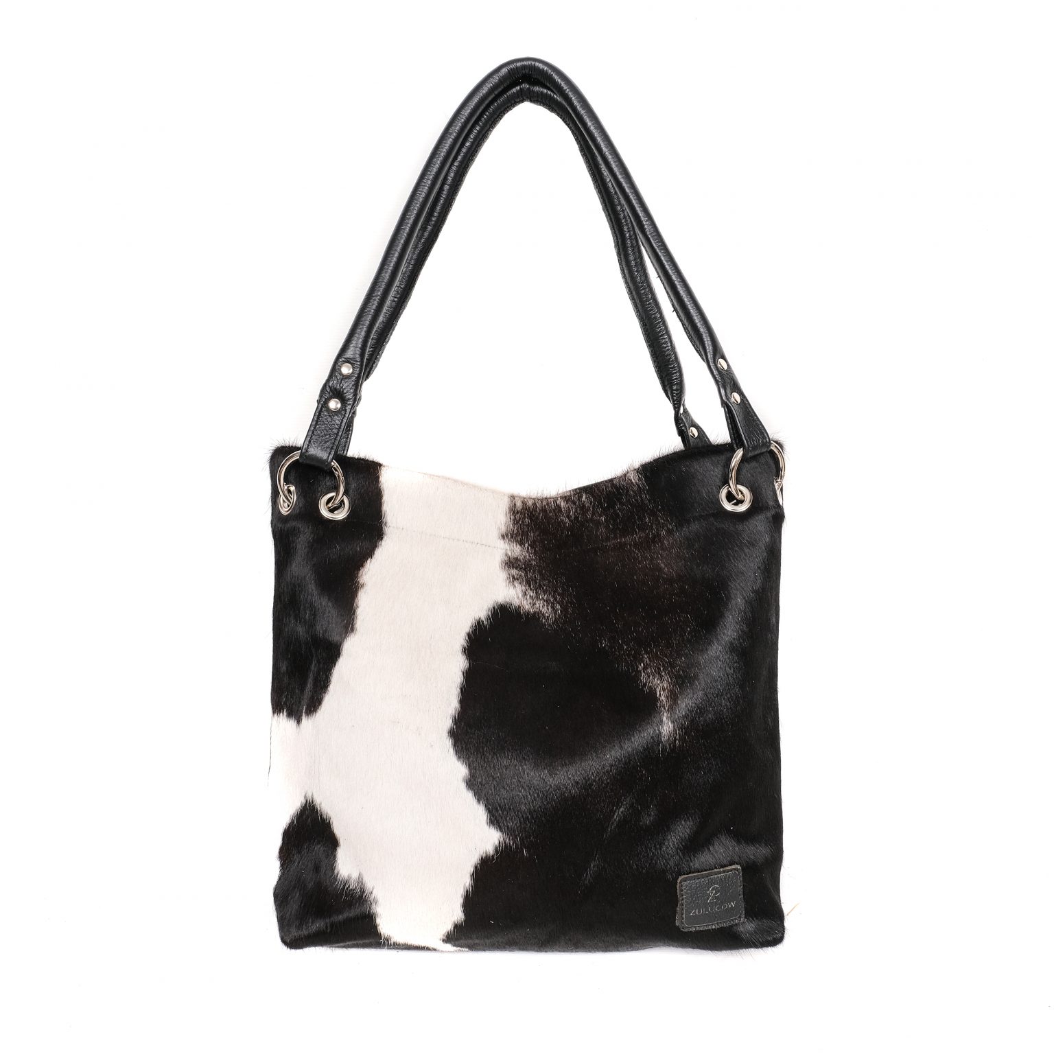 Cowhide Slouch Shoulder Bag Zulucow