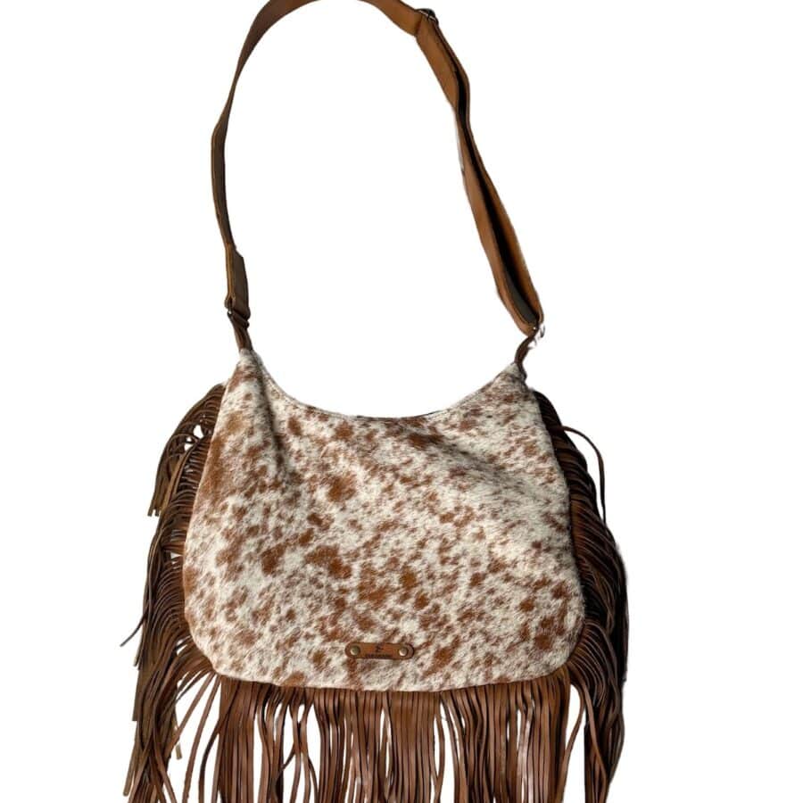 cowhide bag, fringe bag, cowgirl style, cowgirl bag, cowhide bag, cowhide