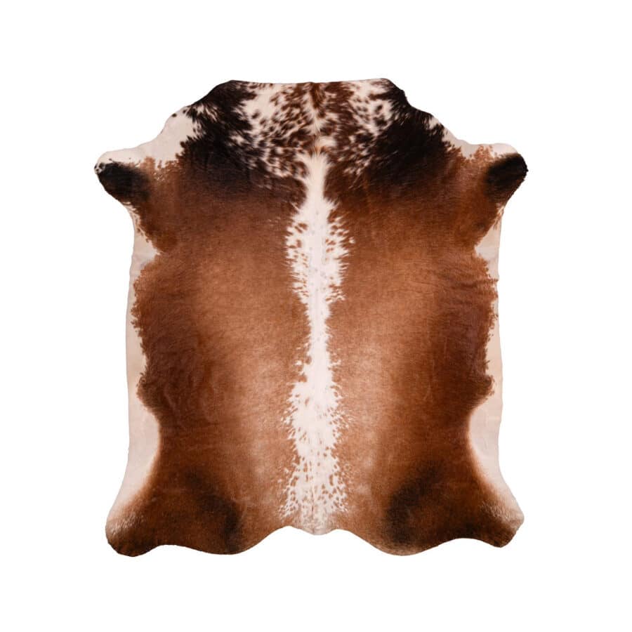 cowhide rug, cowhides, brown and white cowhide rug.