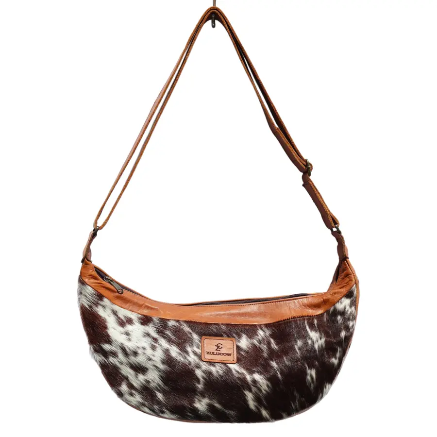 Cowhide Sling Cross-body Bag