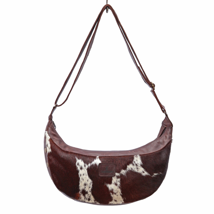 Cowhide Sling Cross-body Bag