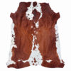 Zulucow Nguni cowhide rug brown and white sustainable by-product