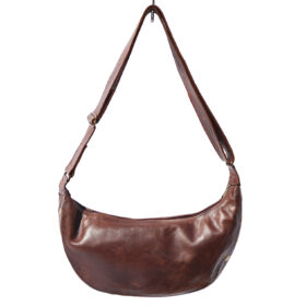 Brown Nguni cowhide sling crossbody bag