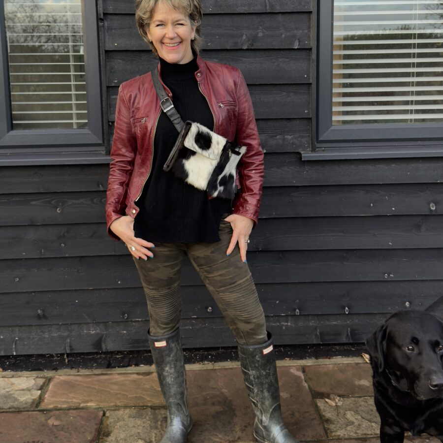 cowhide belt bag, requested by Astrid