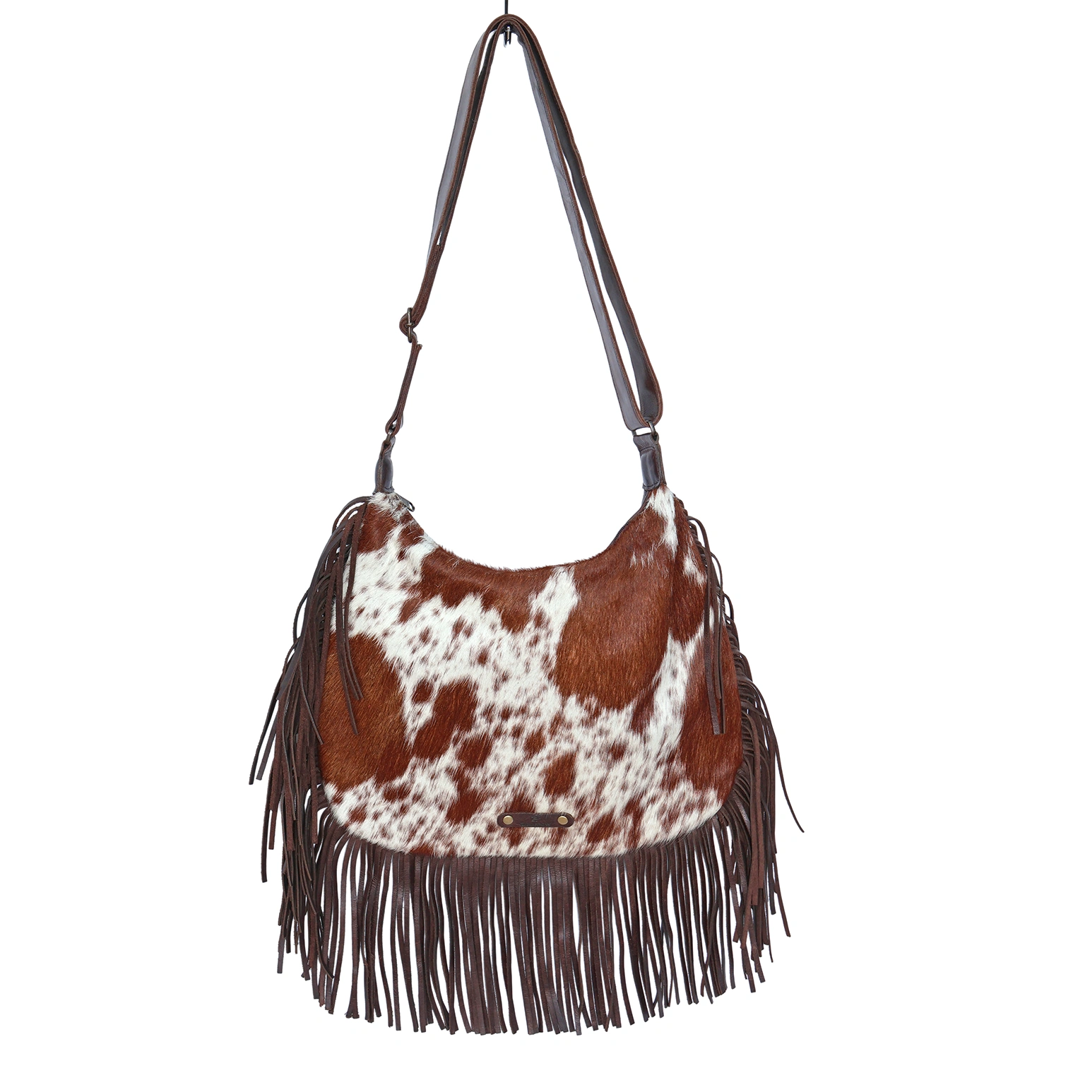 Cowhide Fringe Bag