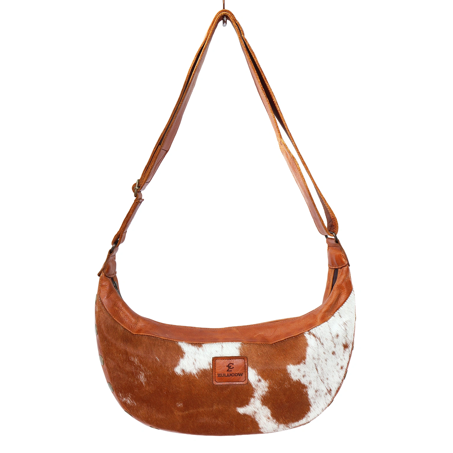 Cowhide Sling Cross-body Bag